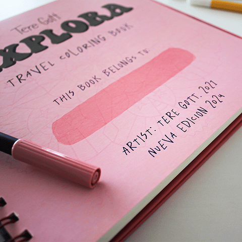 LIBRO PARA COLOREAR EXPLORA 