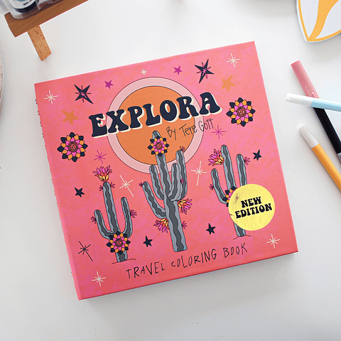 LIBRO PARA COLOREAR EXPLORA 