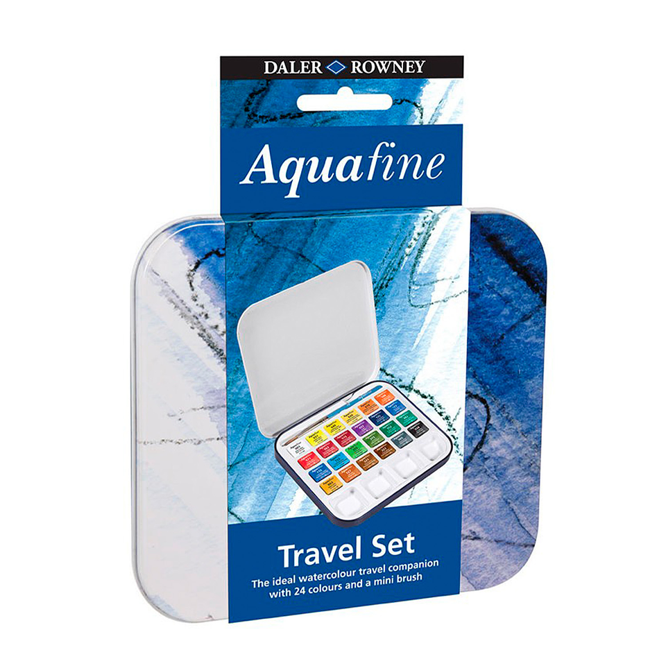 ACUARELA AQUAFINE SET 24 COLORES DALER ROWNEY  5