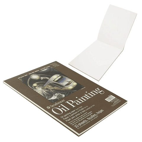 STRATHMORE 400 SERIES - BLOCK PARA ÓLEO OIL PAINTING 350 G/M2 