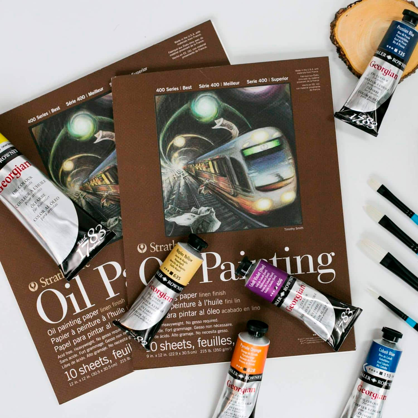 STRATHMORE 400 SERIES - BLOCK PARA ÓLEO OIL PAINTING 350 G/M2  6