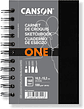 BLOCK CON ESPIRAL CANSON ARTBOOK ONE 10,2X15,2 CM 100 GR 160 P  - Miniatura 1