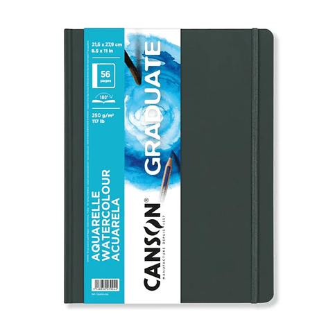 CANSON GRADUATE ARTBOOK ACUARELA (21,6 X CM) 56 PÁGINAS DE 250 GSM 
