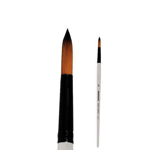 DALER ROWNEY PINCEL GRADUATE SINTETICO REDONDO MANGO LARGO 20 