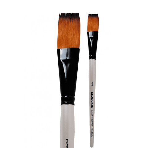 DALER ROWNEY PINCEL GRADUATE SINTETICO UN TRAZO MANGO CORTO 3/4" 