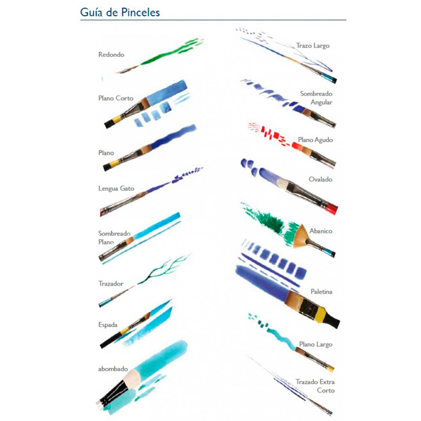 DALER ROWNEY PINCEL GRADUATE CABRA NEGRA MOPA MANGO CORTO 1/2