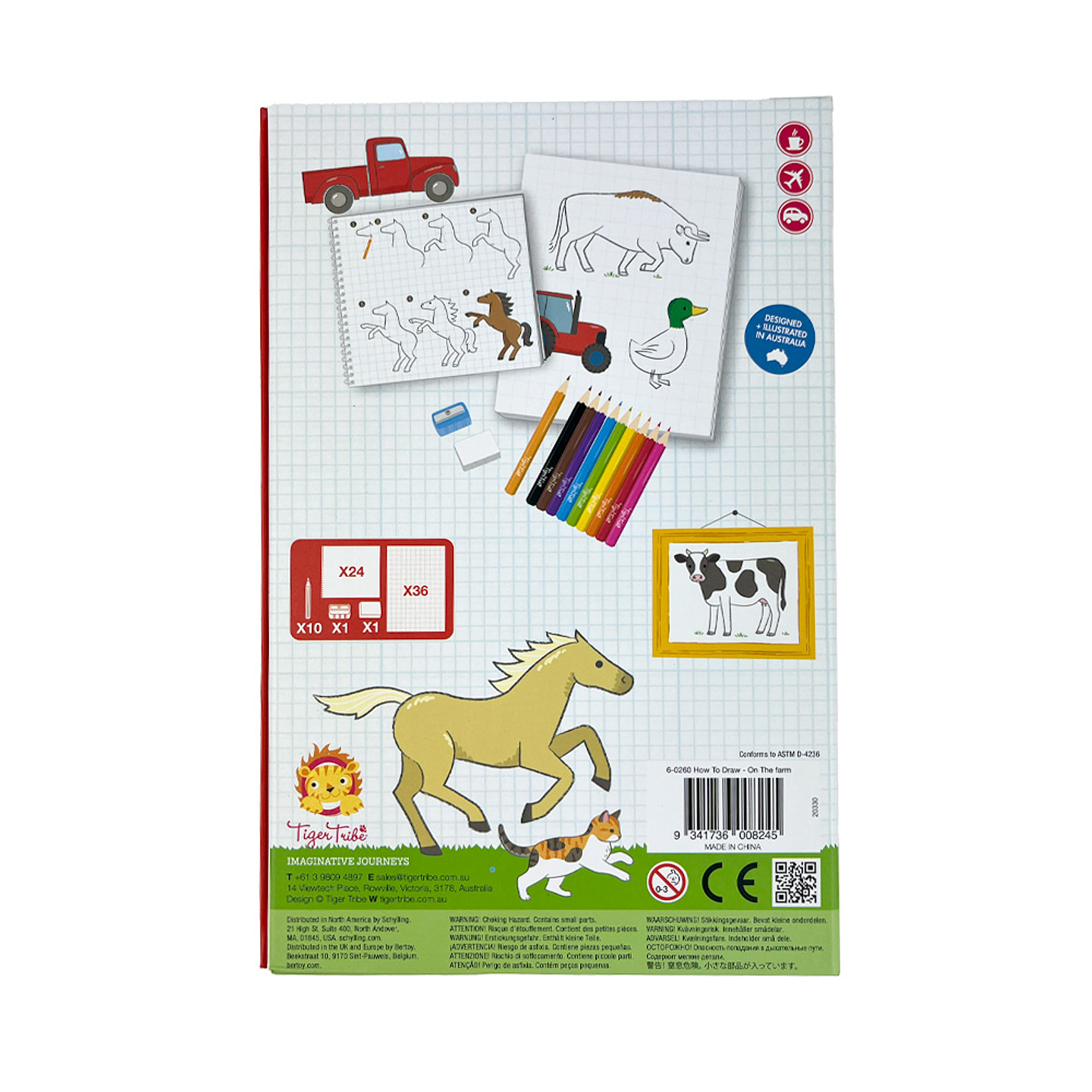 COMO DIBUJAR GRANJA  2