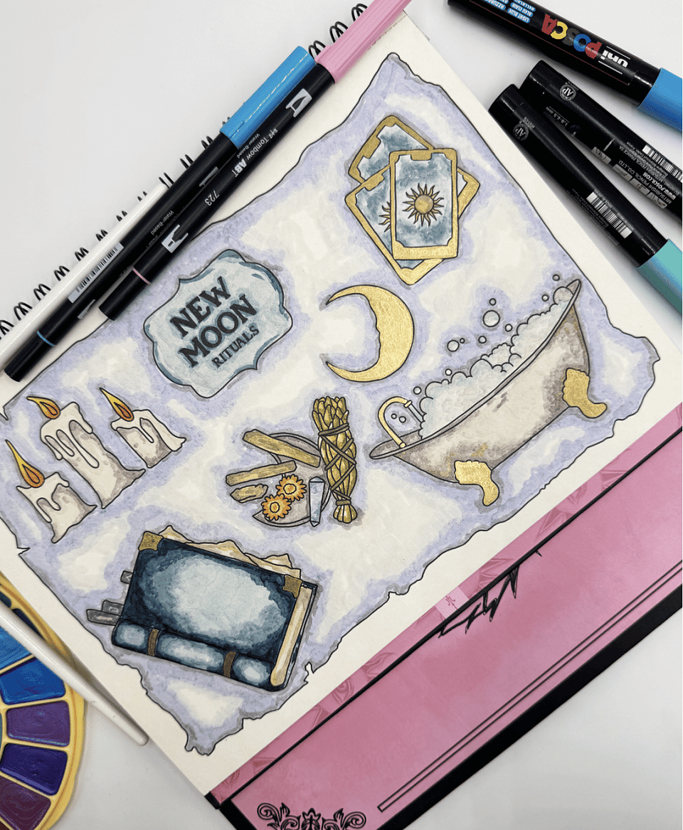 TAROT PARA COLOREAR  3