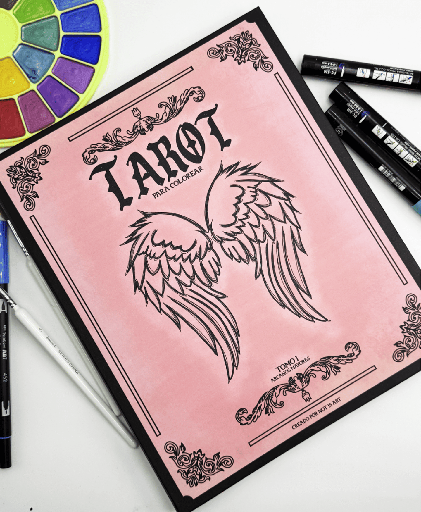 TAROT PARA COLOREAR  1
