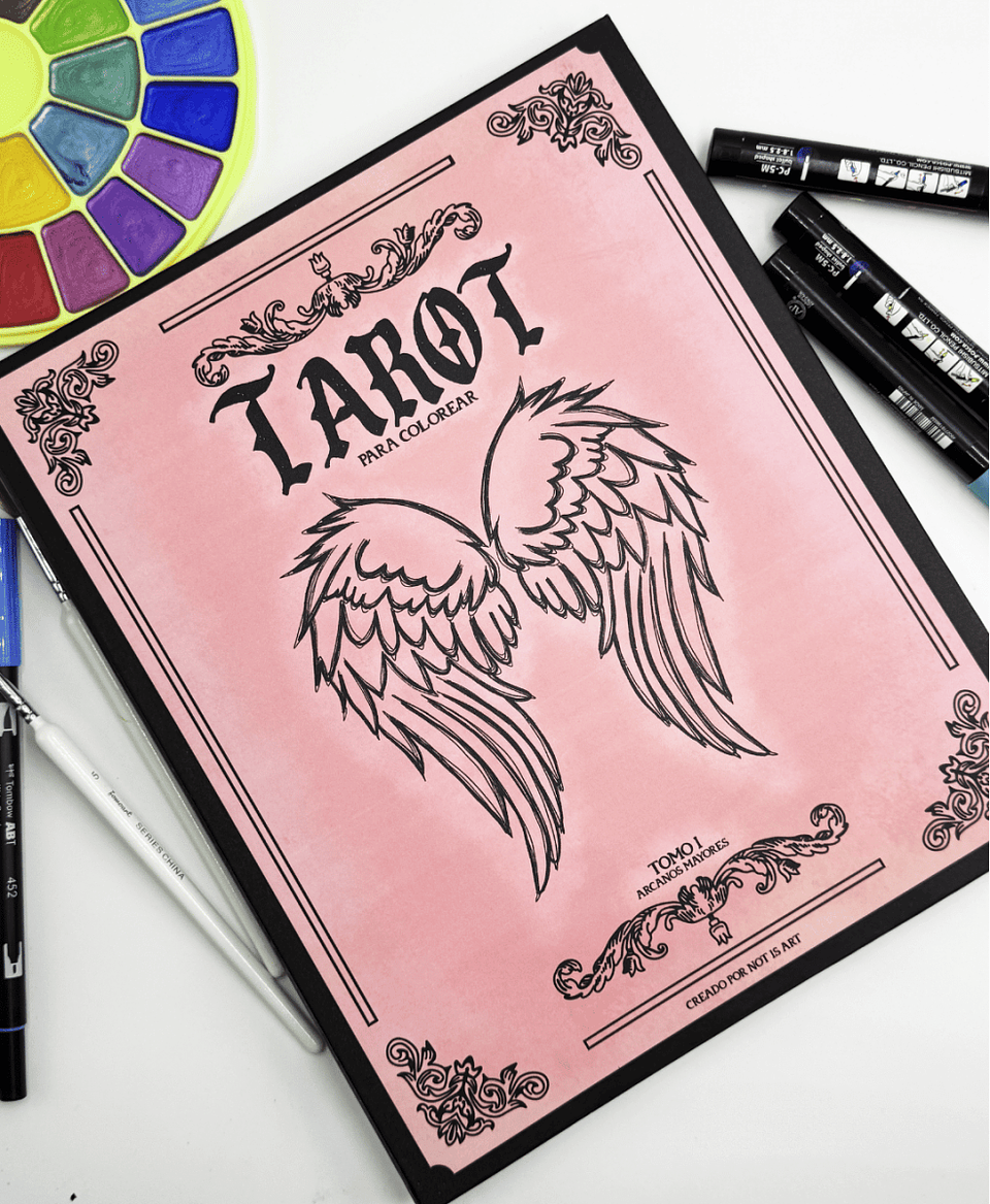 TAROT PARA COLOREAR  1