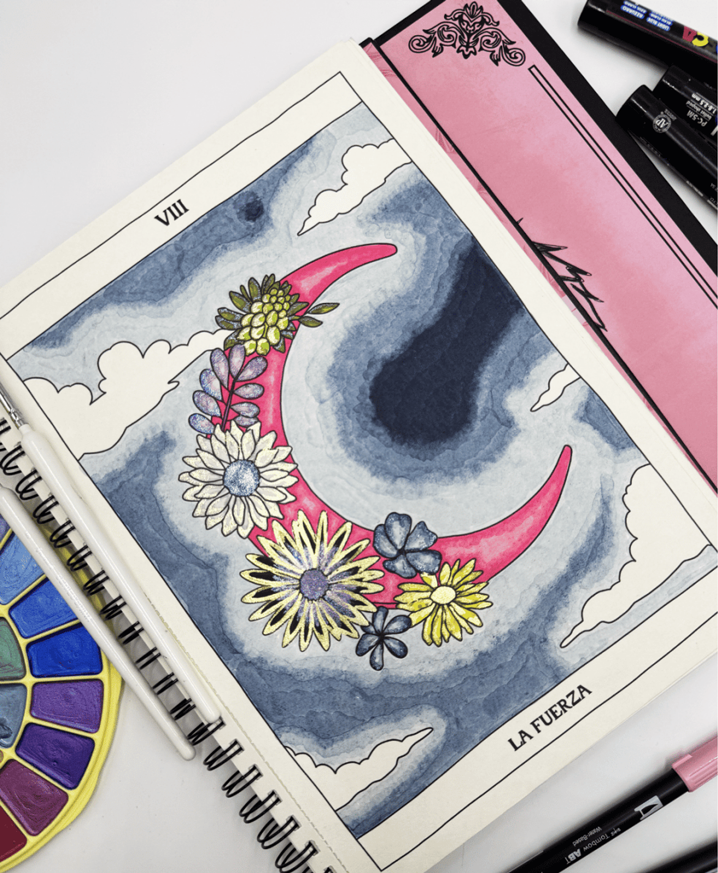 TAROT PARA COLOREAR  5