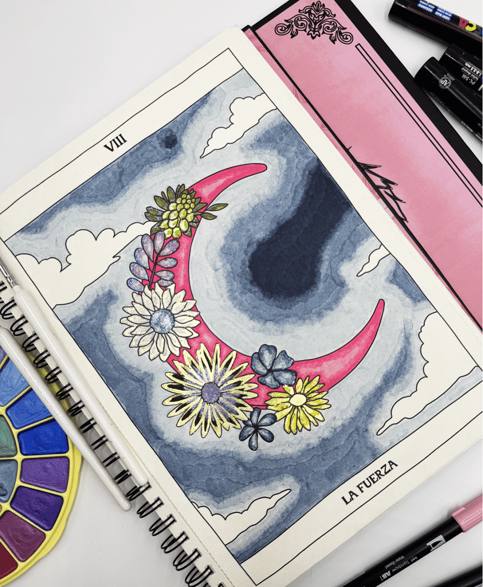 TAROT PARA COLOREAR  5