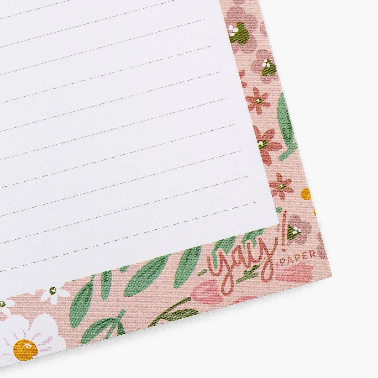 BLOCK MAGNÉTICO LISTA FLORES ROSA  3