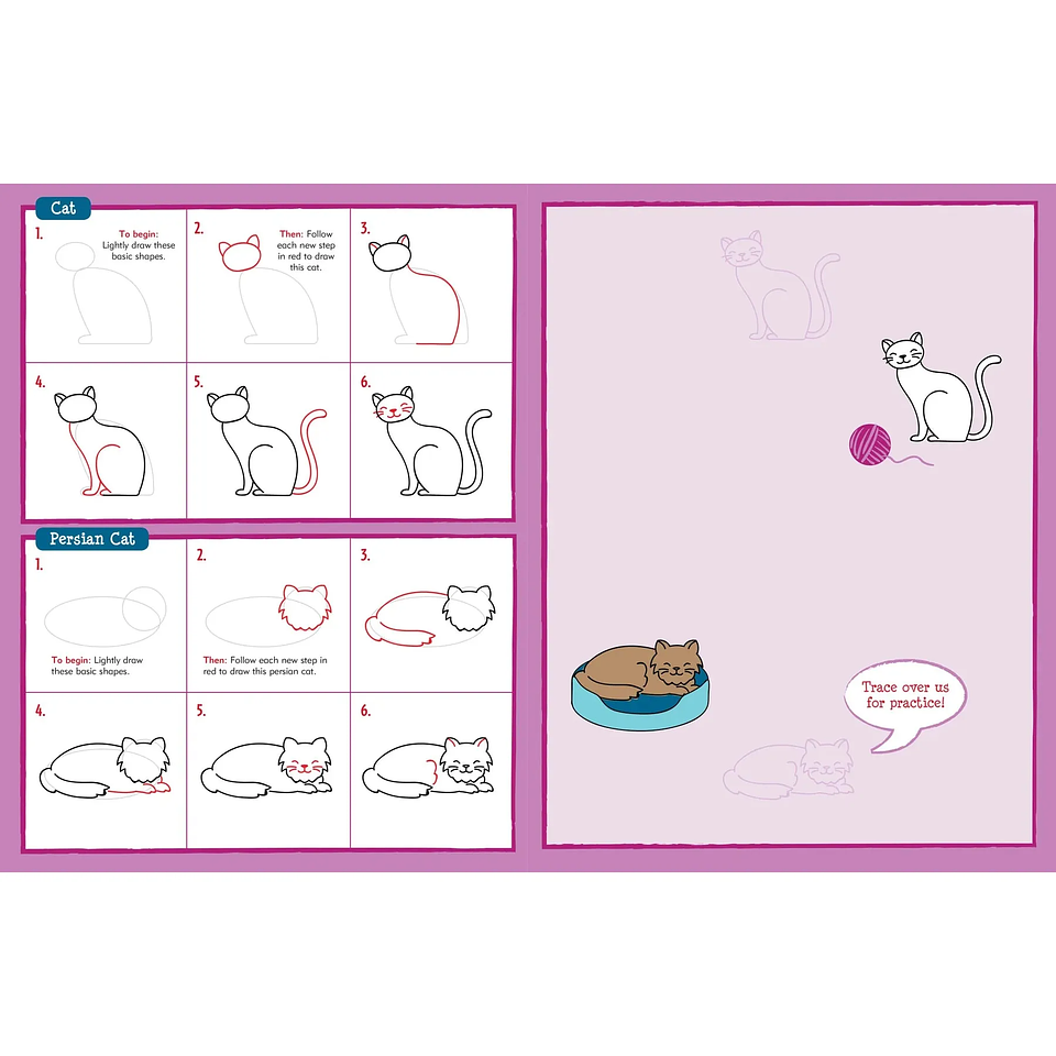 LIBRO APRENDE A DIBUJAR MASCOTAS  2