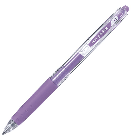 LAPIZ GEL PILOT POPLOL 0,7 MM VIOLETA PASTEL 