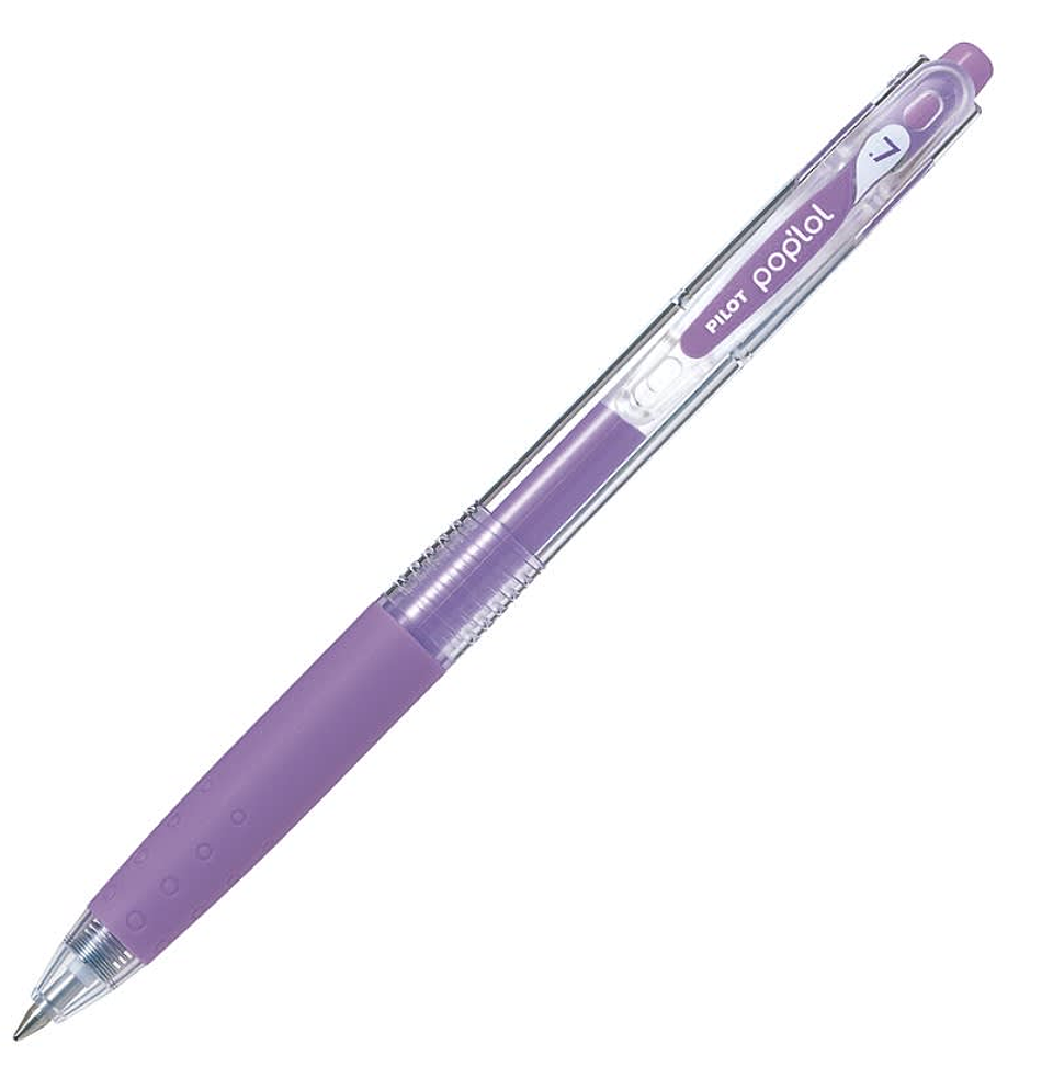 LAPIZ GEL PILOT POPLOL 0,7 MM VIOLETA PASTEL  1
