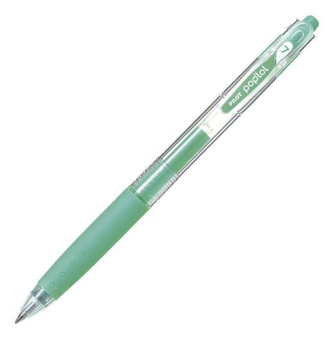 LAPIZ GEL PILOT POPLOL 0,7 MM VERDE PASTEL 