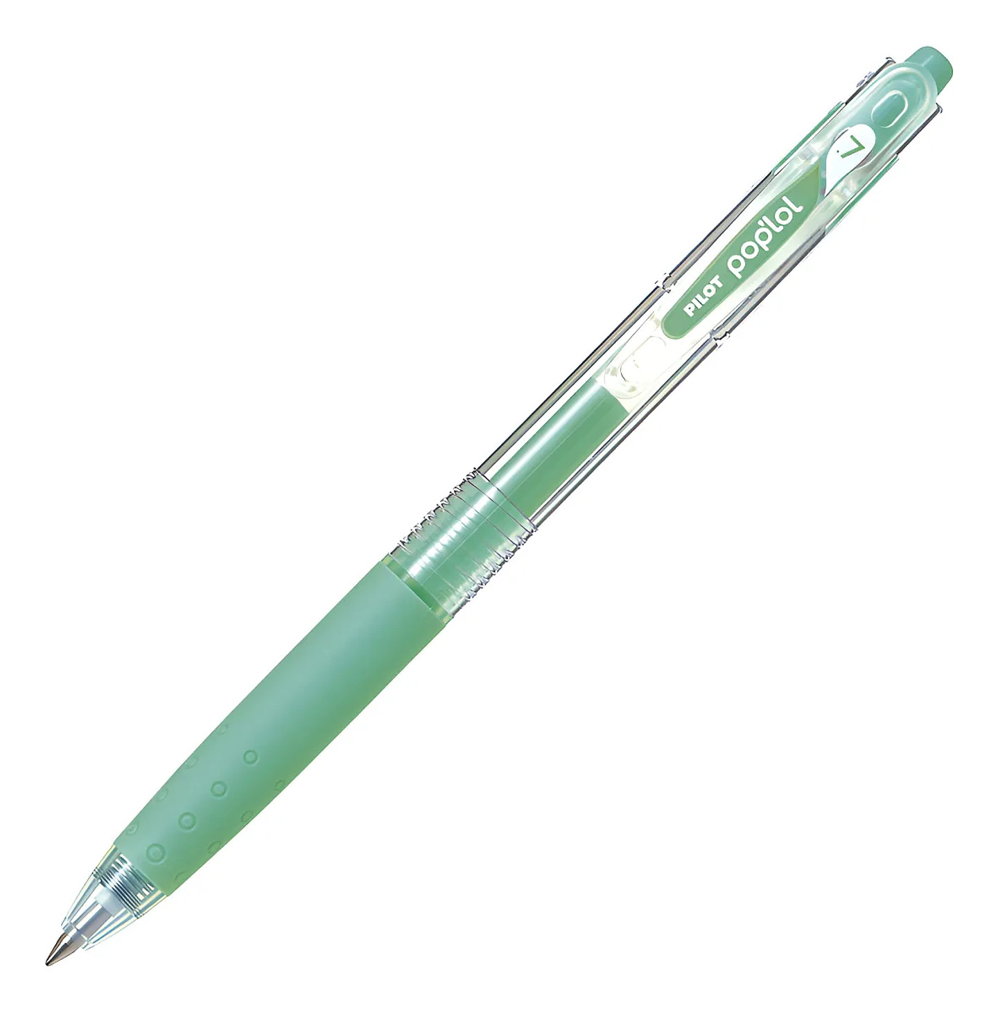 LAPIZ GEL PILOT POPLOL 0,7 MM VERDE PASTEL  1