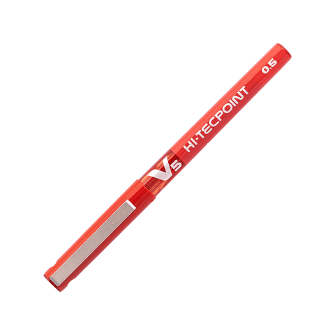 LAPIZ PILOT TINTA HI-TECPOINT V5 ROJO 