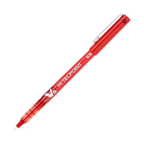 LAPIZ PILOT TINTA HI-TECPOINT V5 ROJO 