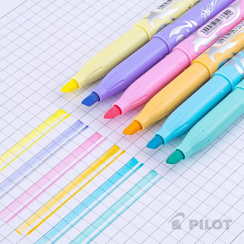 DESTACADOR PILOT FRIXION LIGHT SOFT VERDE 