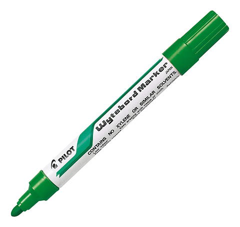 MARCADOR DE PIZARRA METALICO PILOT VERDE 