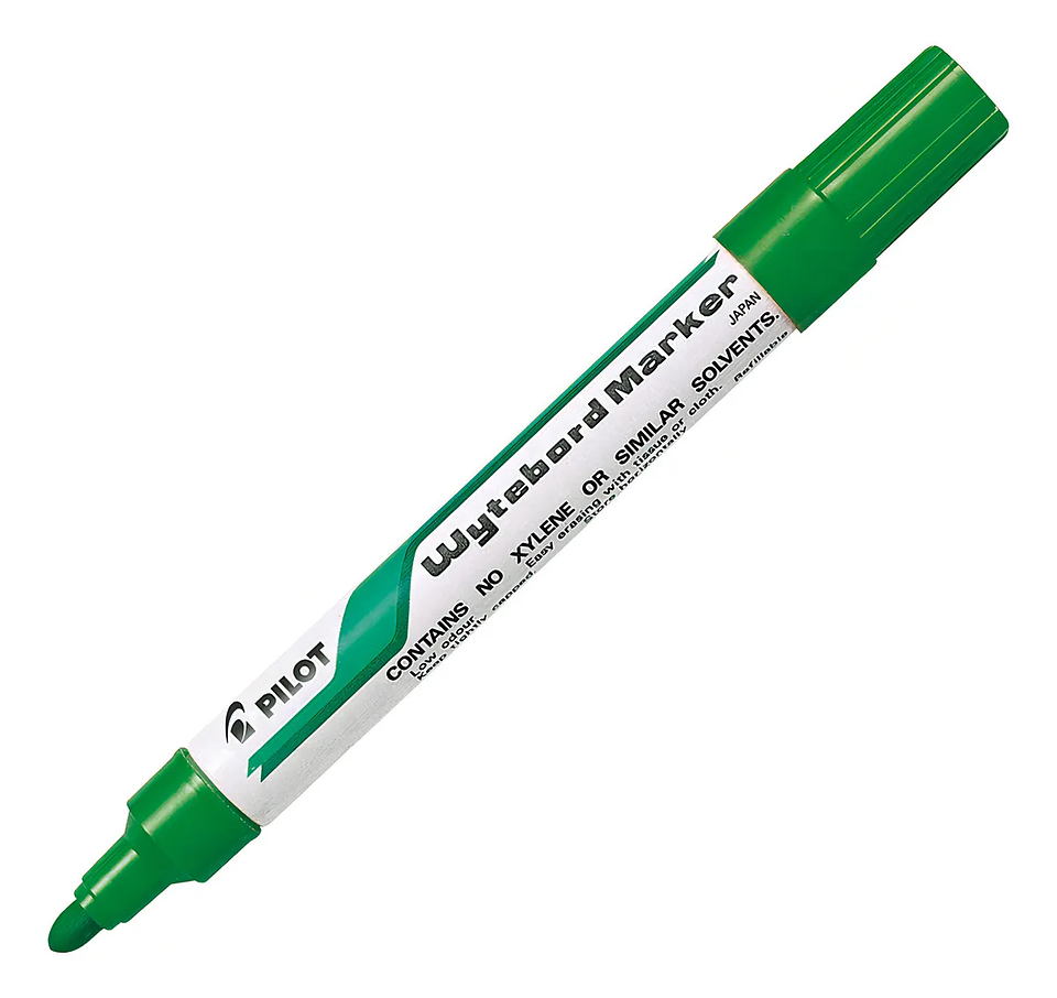 MARCADOR DE PIZARRA METALICO PILOT VERDE  1
