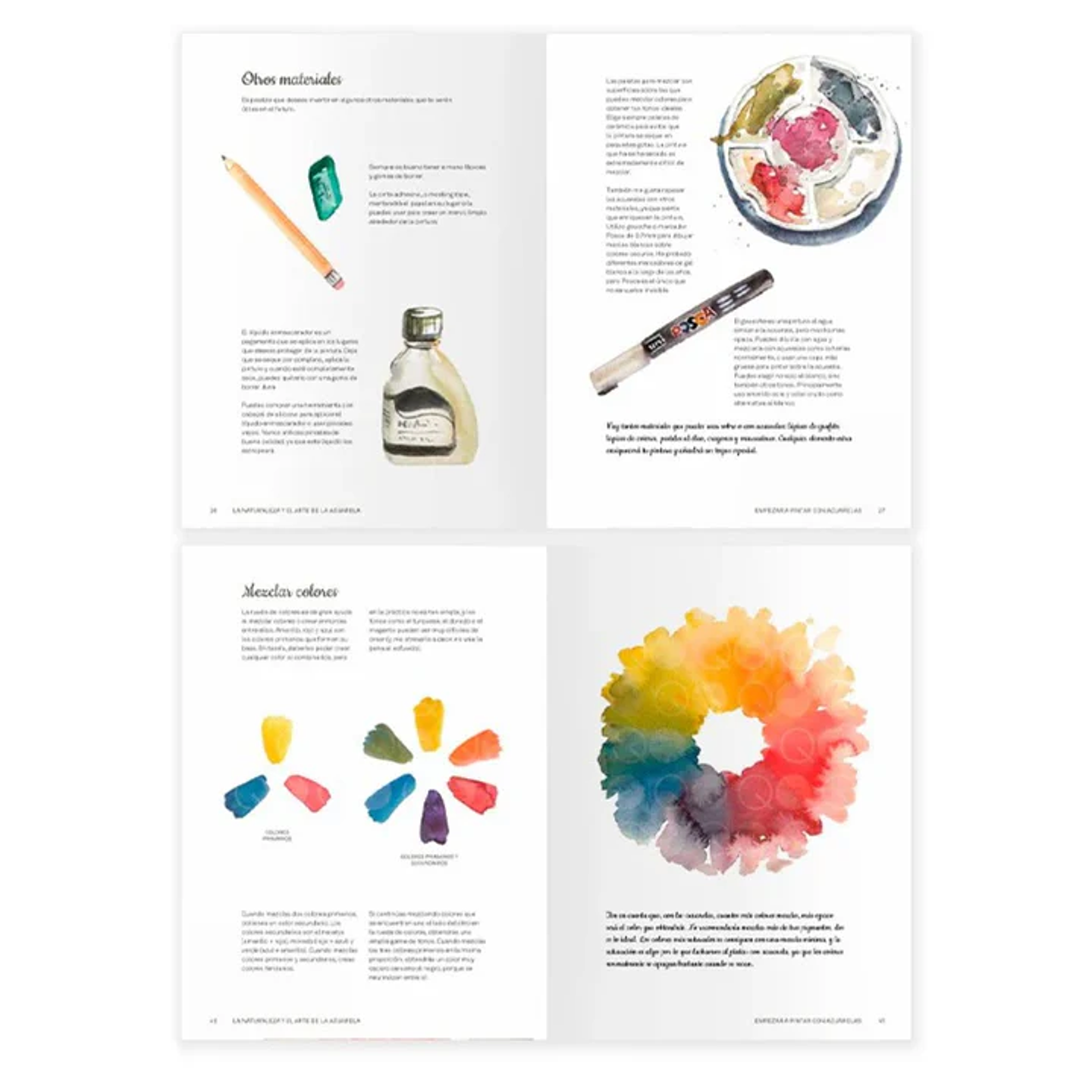 LA NATURALEZA Y EL ARTE DE LA ACUARELA  2