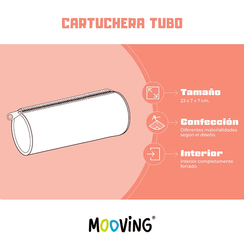 CARTUCHERA TUBO MICKEY & FRIENDS 