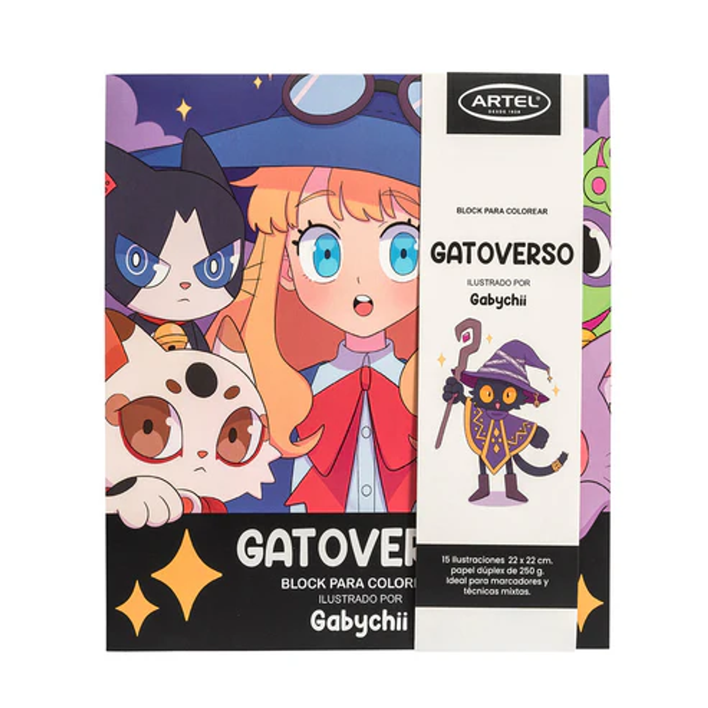 BLOCK PARA COLOREAR GATOVERSO  2