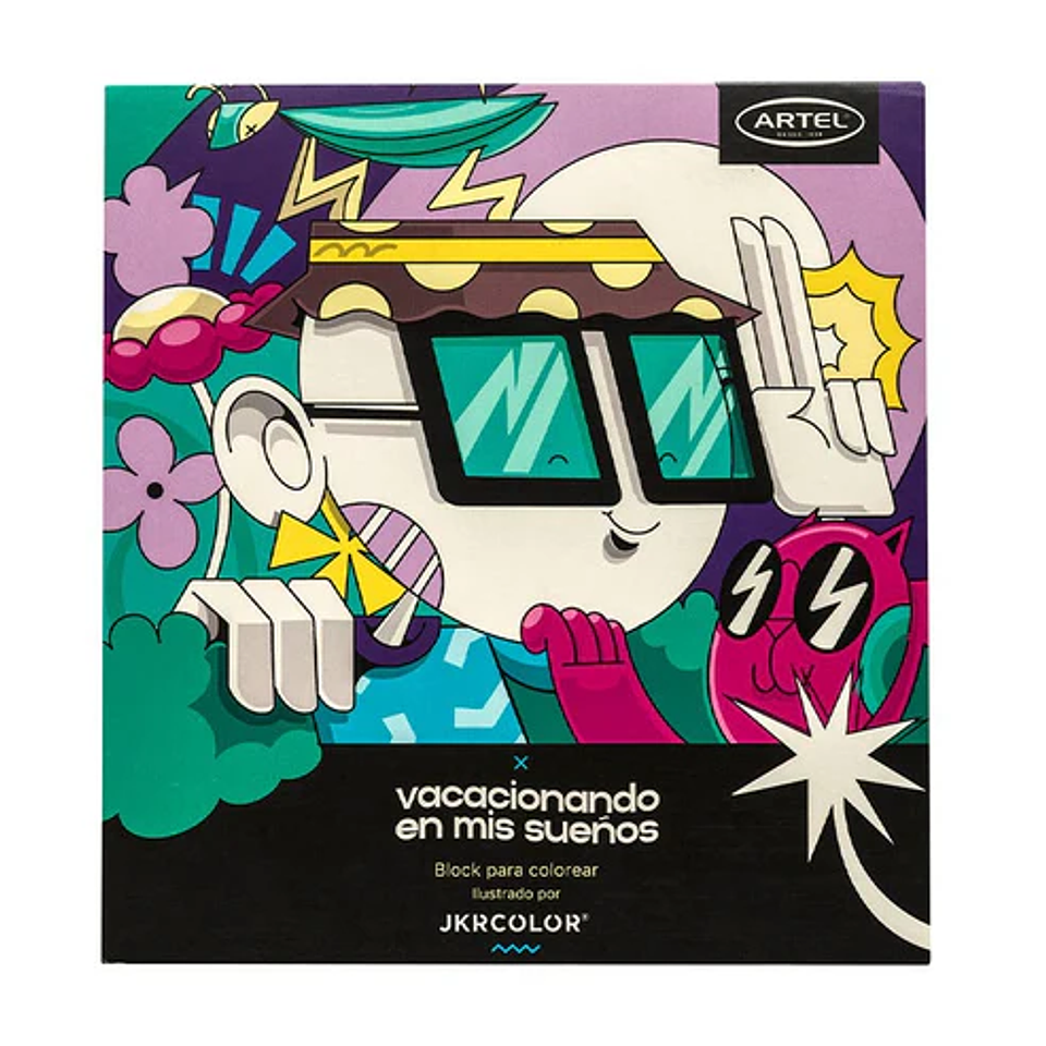 BLOCK PARA COLOREAR VACACIONANDO EN MIS SUEÑOS  1