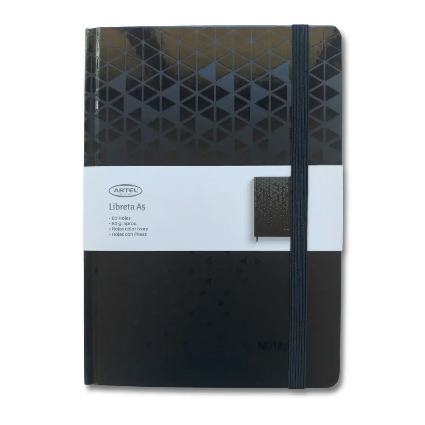 ARTEL LIBRETA A5 LÍNEAS BLACK TRIANGLES  1