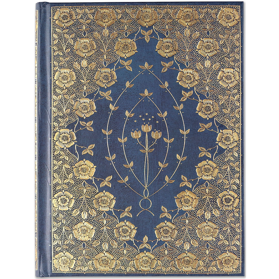 LIBRETA MEDIANA GILDED ROSETTES JOURNAL  1