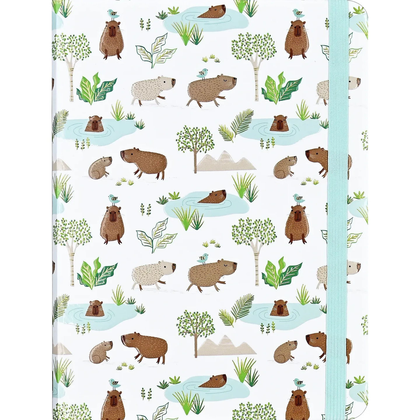 LIBRETA MEDIANA THE CAPYBARA LIFE JOURNAL  1