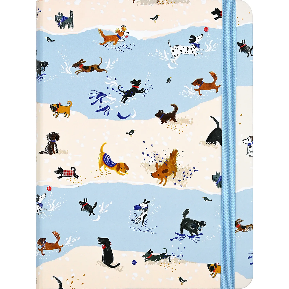 LIBRETA MEDIANA PLAYFUL PUPS JOURNAL  1