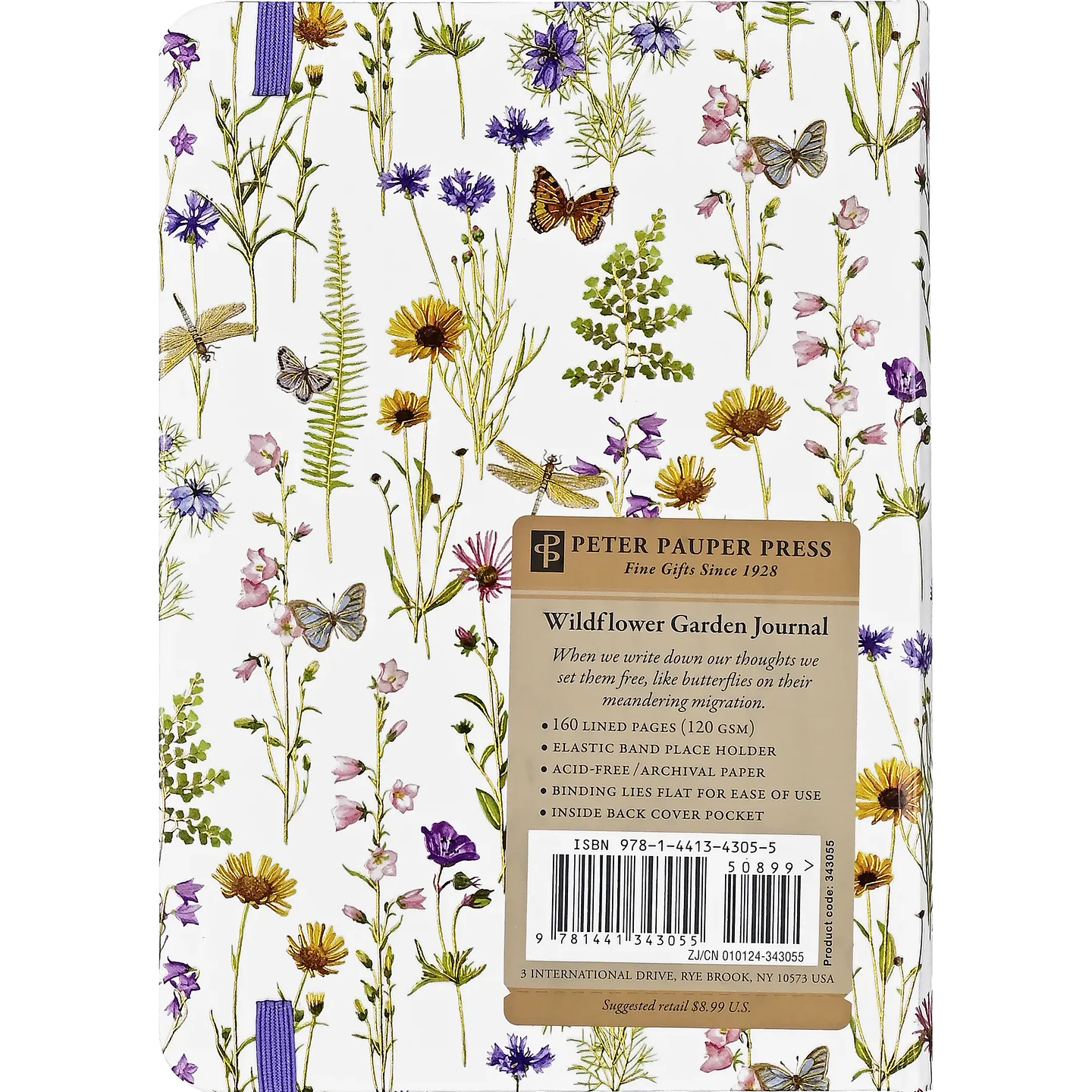 LIBRETA CHICA WILDFLOWER GARDEN 3