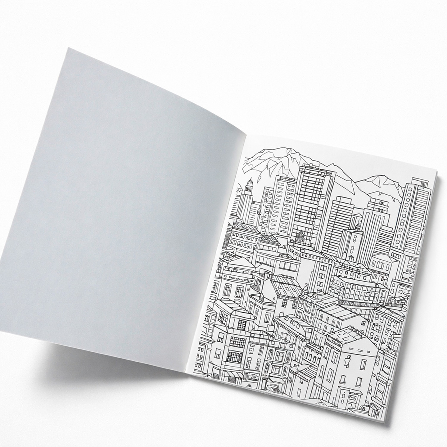 LIBRO PARA COLOREAR UNIVERSOS URBANOS  4