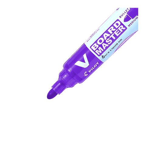 PILOT V BOARD MASTER PLUMÓN DE PIZARRA RECARGABLE PUNTA MEDIA VIOLETA 