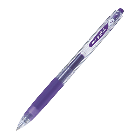 LAPIZ GEL PILOT POPLOL 0,7 MM VIOLETA METALICO 
