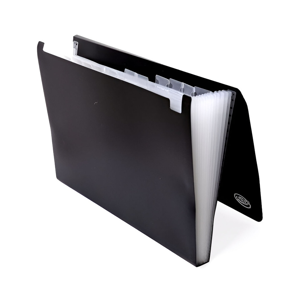 CARPETA 13 FUELLE OFICIO NEGRO ADIX  1