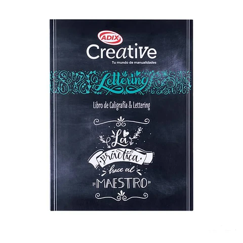 LIBRO DE CALIGRAFÍA & LETTERING CREATIVE 