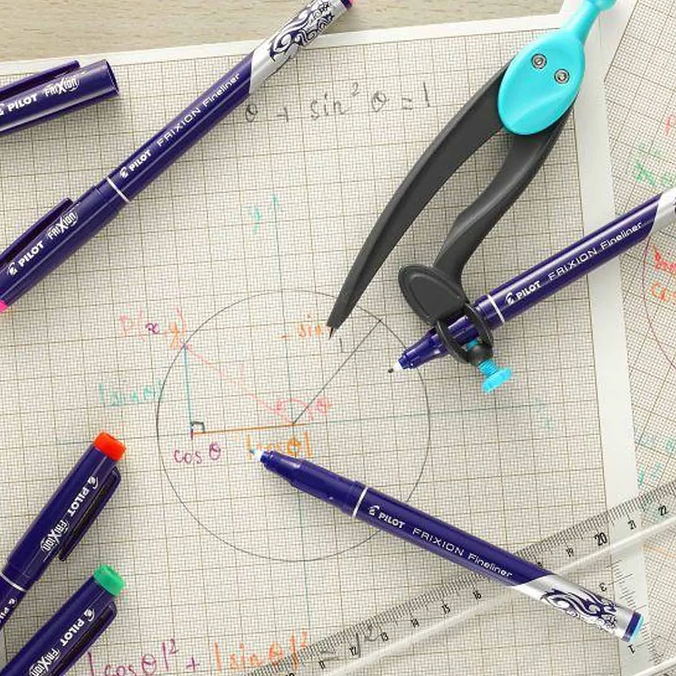 SET 6 MARCADORES FIXION FINELINER PILOT  2