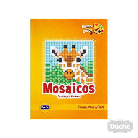 LIBRO PARA COLOREAR MOSAICO 