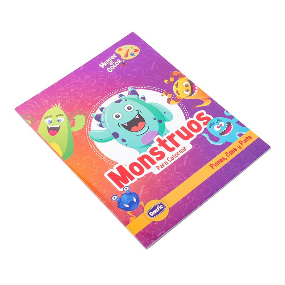 LIBRO PARA COLOREAR MONSTRUOS  5