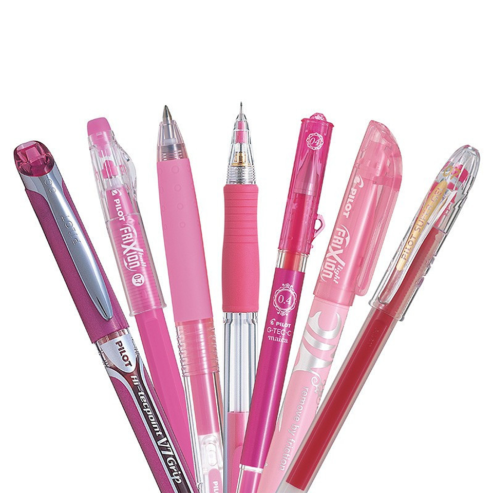 SET PILOT ROSADO SURTIDO 7 UNIDADES  2