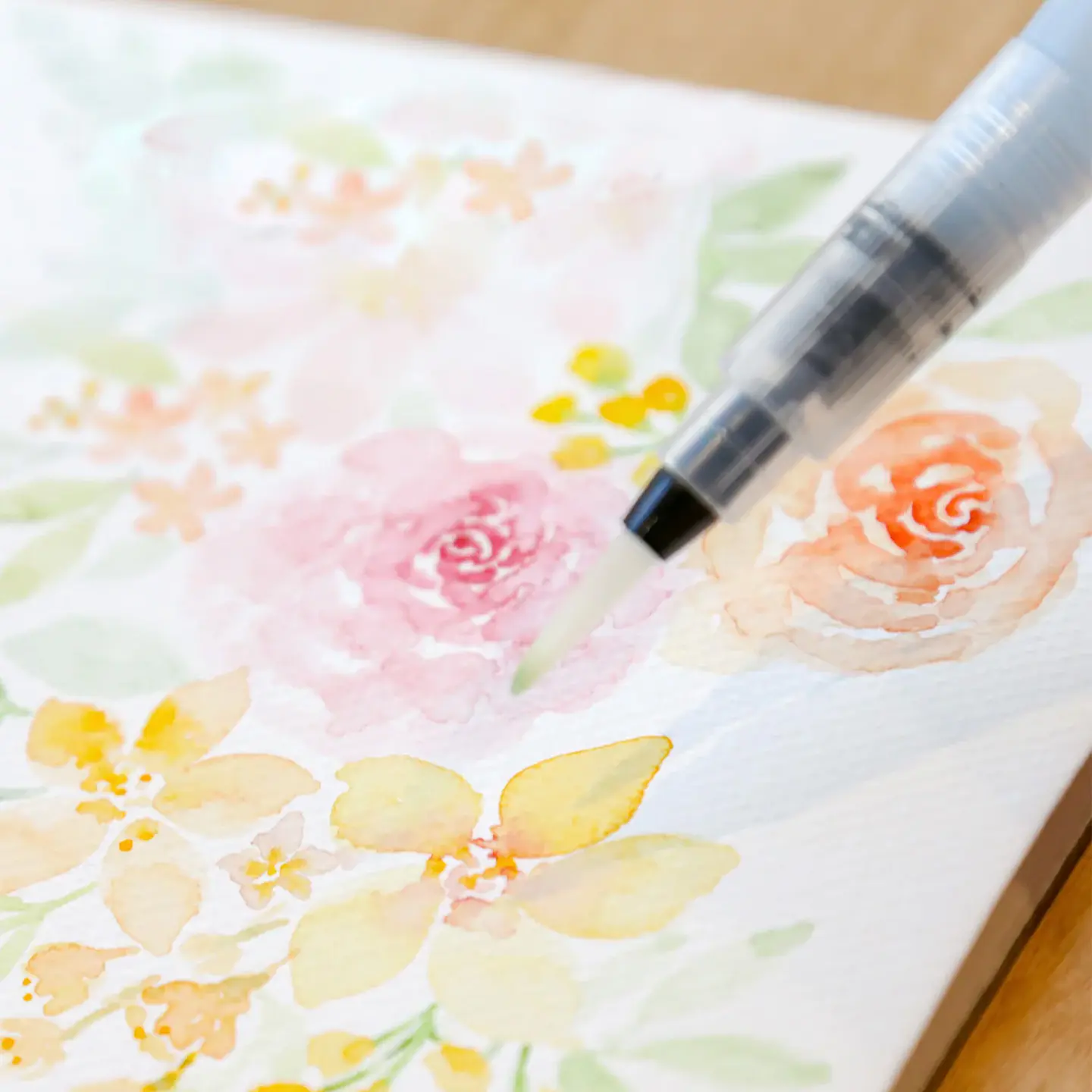 SET ACUARELA BOLSILLO 12 ESSENTIAL COLORS  + PINCEL  4