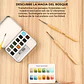 SET ACUARELA BOLSILLO 12 COLORES  BOSQUE + PINCEL  - Miniatura 5