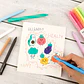 JUEGO 12 BOLÍGRAFOS RETRÁCTILES GEL ACRÍLICO COLORFLOW  - Miniatura 6