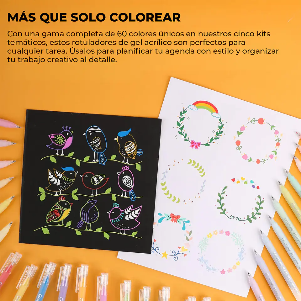 KIT PARA COLOREAR BOLD & BRIGHT COLORES ESENCIALES  8