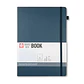 LIBRETA SKETCHBOOK SAKURA CON CUADROS 21X30 CM AZUL INDIGO  - Miniatura 1